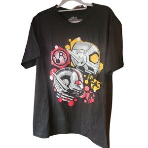 Ant-Man and The Wasp Marvel T-Shirt Medium Black Official Licensed Tee